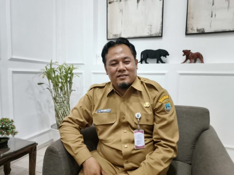 Kepala Dinas Pekerjaan Umum dan Penataan Ruang (DPUPR) Kota Salatiga, Syahdani Onang Prastowo saat memberikan keterangan