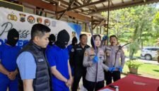 Tujuh tersangka dalam Press Conference Polres Salatiga.