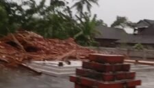 Petilasan peninggalan Sunan Kalijaga yang terdampak angin puting beliung.