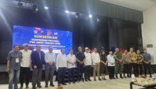 Suasana Konferprov PWI Jateng 2025 yang diselenggarakan di Auditorium RRI Semarang.