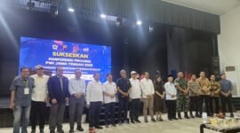 Suasana Konferprov PWI Jateng 2025 yang diselenggarakan di Auditorium RRI Semarang.