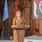Nina Agustina dalam sambutannya di acara Pelatihan Manajemen Organisasi Kepemudaan (OKP) Kota Salatiga.
