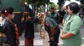 Kunjungan kerja Danrem 073/Makutarama  ke Markas Kodim 0714/Salatiga.