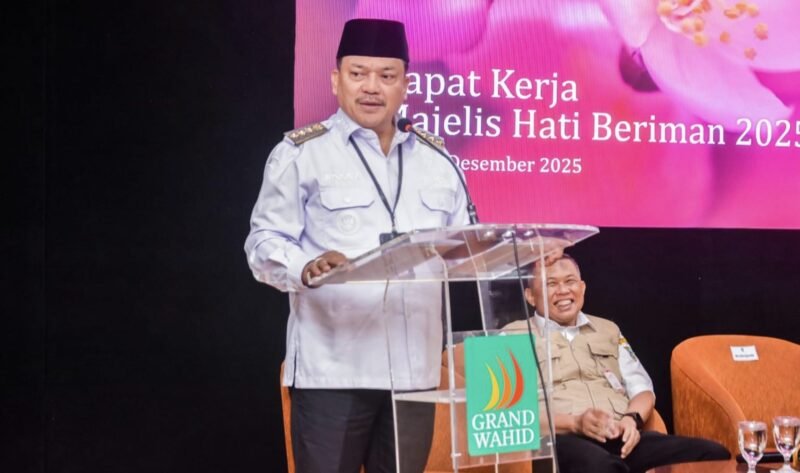 Sambutan Wali Kota Salatiga dalam Raker Majelis Taklim Hati Beriman.