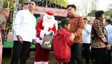 Wapres Gibran menghadiri Misa Natal 2025 di Lapangan Pancasila Salatiga.