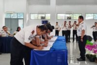Penandatanganan Perjanjian Kinerja Tahun 2026 yang digelar Kantor Wilayah Direktorat Jenderal Pemasyarakatan Jawa Tengah.