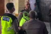 Anggota Polsek Karanggede saat melakukan Olah TKP Sementara.