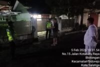 Situasi di lokasi kejadian sudah kondusif pasca peristiwa pelemparan batu.