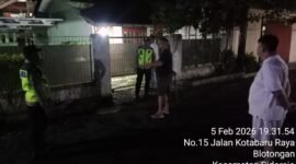 Situasi di lokasi kejadian sudah kondusif pasca peristiwa pelemparan batu.