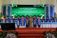 Pengukuhan tiga guru besar UIN Salatiga dalam Sidang Terbuka tahun 2026.