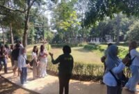 Pengunjung destinasi Wisata Edukasi Salatiga Eco Park, pariwisata baru di Kota Salatiga.