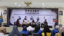 Dialog 5 Rektor dalam rangkaian peringatan HPN Jawa Tengah 2026.