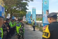 Pengamanan terpadu di Rest Area KM 456 A Kodim 0714/Salatiga dan  Polres Semarang.