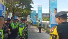 Pengamanan terpadu di Rest Area KM 456 A Kodim 0714/Salatiga dan  Polres Semarang.