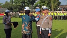 Walikota Salatiga memimpin pelaksanaan Apel Gelar Pasukan Operasi Kepolisian Terpusat “Ketupat Candi 2026”.
