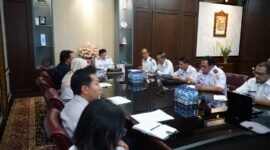 Audiensi antara Wali Kota Salatiga dengan PT. Trans Marga Jateng (TMJ) terkait perkembangan Exit Tol Patimura.