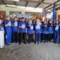 Kader dan simpatisan DPC Partai Demokrat Kabupaten Semarang dalam kegiatan Langit Biru Indonesia Asri.